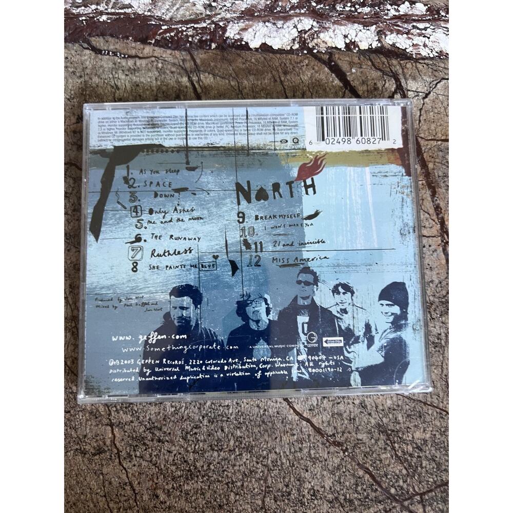 Something Corporate – North CD 2003 Enhanced Pop Punk Geffen Records - Picture 2 of 3